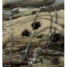 Necklace/ Bracelet (Hematite) Necklace/ Bracelet (Hematite)
